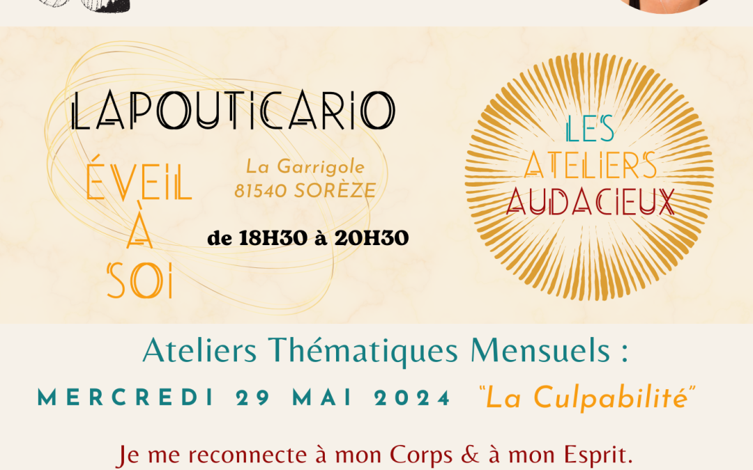 Atelier Audacieux- Milaine Larroze Argüello , le 29 mai 2024 à Lapouticario