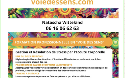 Formation en Voie Des Sens, Ecoute Corporelle Niveau 1 les 23-24 janvier janvier 2026