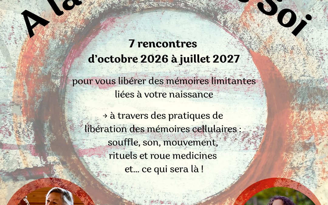 A la Source de Soi, avec Mélanie et Cathy, 7 rencontres d&rsquo;octobre 2026 à juillet 2027, à Lapouticario de Sorèze